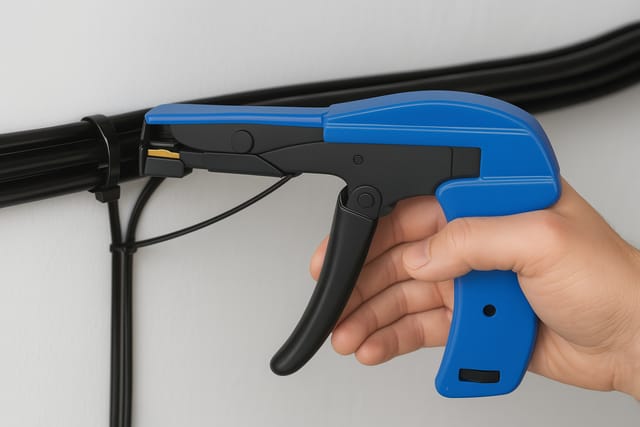 Kabelbinderzange Kabelbinderpistole Kabelbinder Spann Werkze - Trendline