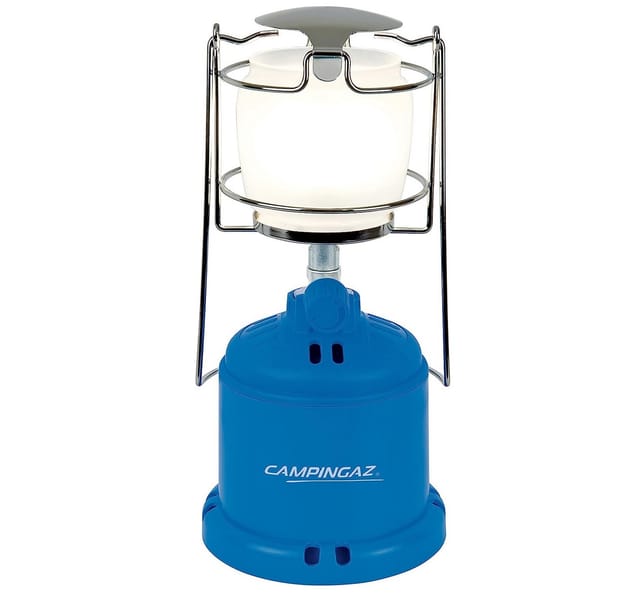 Campingaz - Gaslampe 206L Campinglampe Gaslaterne Tragebügel stufenlos regelbar