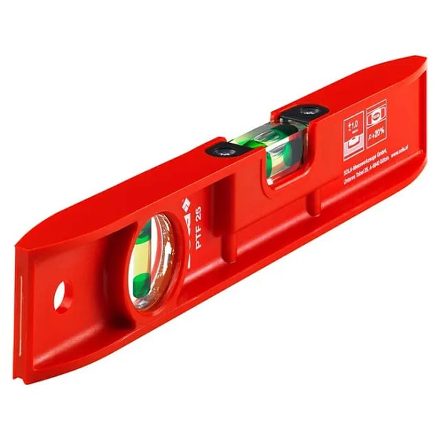 Torpedo-Wasserwaage 25cm Kunststoff