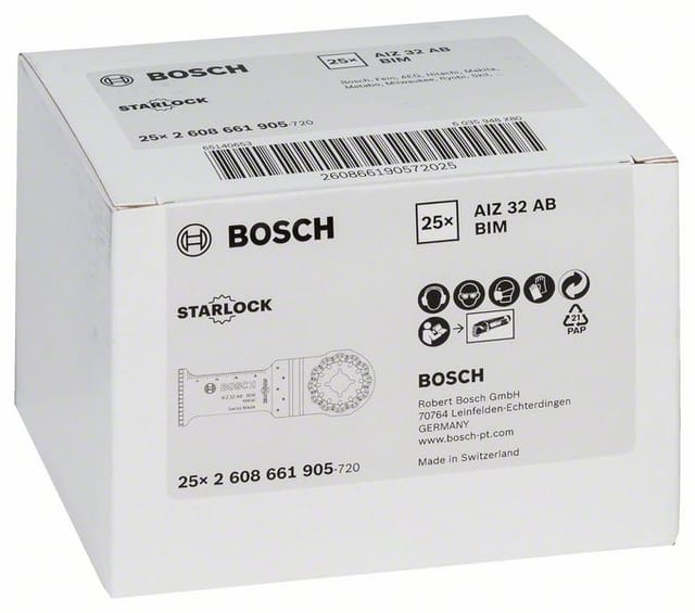 Bosch Tauchsägeblatt BIM AIZ 32 AB Metal, 32 x 50 mm