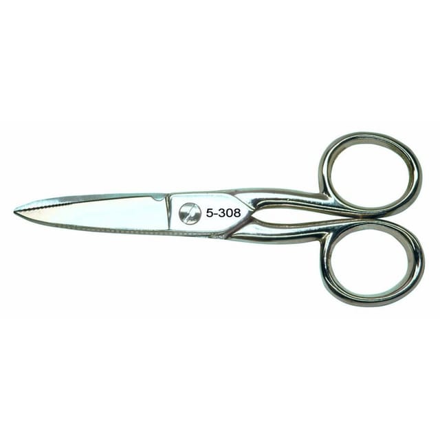 Bernstein - Tools for Electronics 5-308 Telefonschere, Kabelschere 125 mm Silber