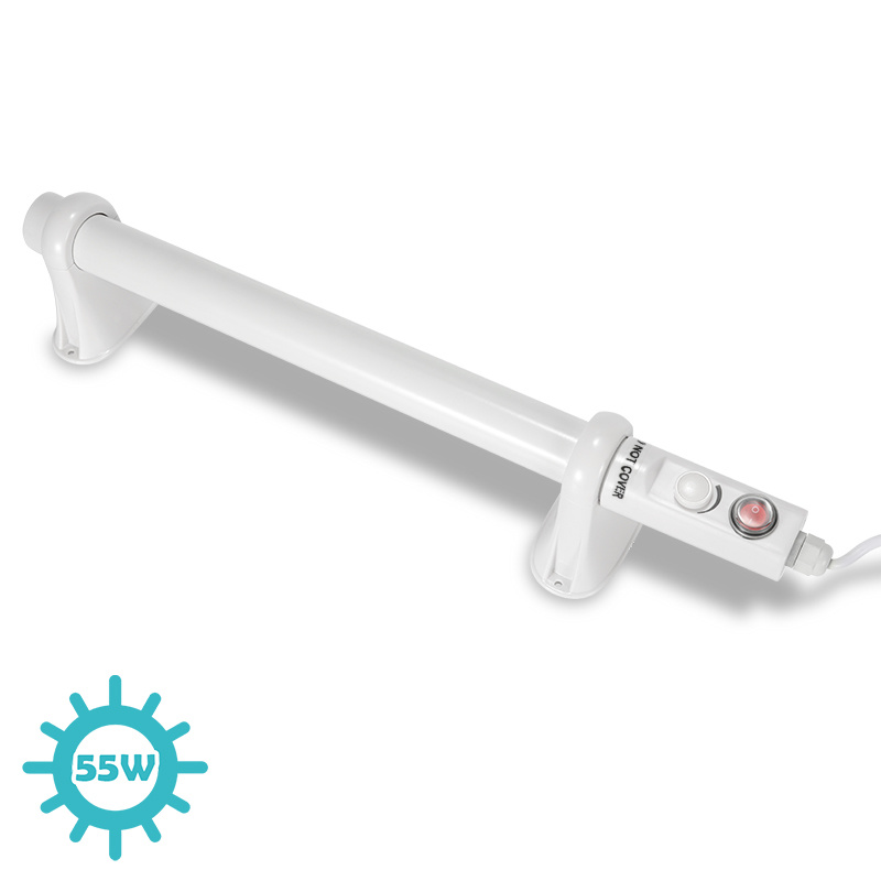 Tolletour Elektrische Gewächshausheizung 55 W, Rohrheizung 500 Mm
