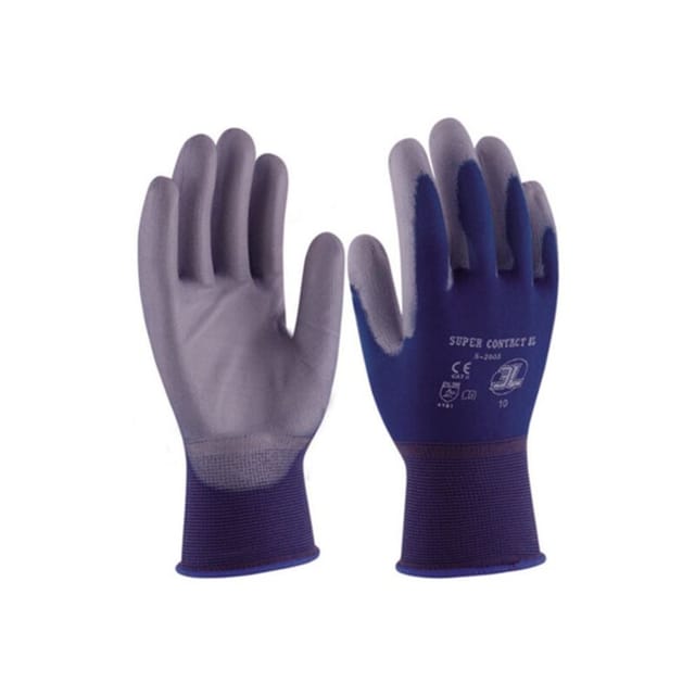 Supercontact bl Polyurethan-Handschuh groß T.9 3L