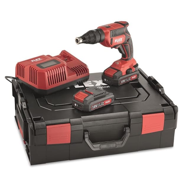 Flex - dw 45 18.0-EC/2.5 Set Akku Trockenbauschrauber 467146