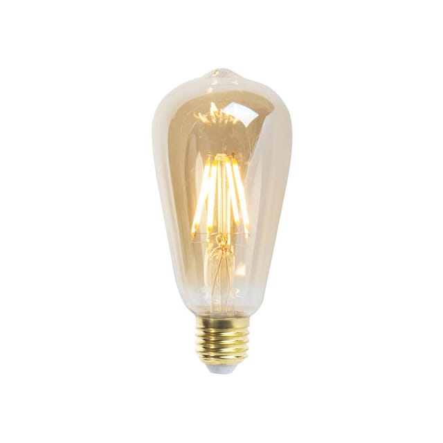 Luedd - E27 dimmbare LED-Glühlampe ST64 goldline 5W 380 lm 2200K