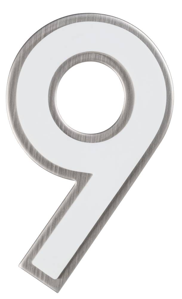 Ouvre&deco - Alpertec Hausnummer 9 Nachtleuchtend Hausnummern Hausnummerschild