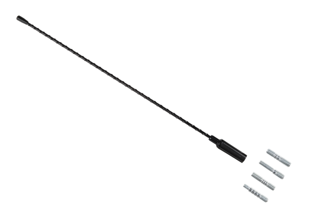 Peiying Autoantennenmast M3 42,5 cm, inklusive 4 Adaptern