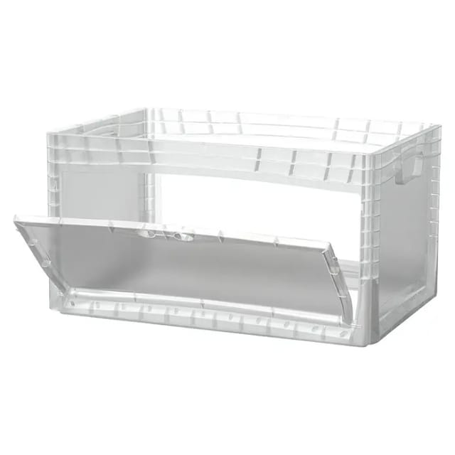 Surplus - Systems Eurobox Door 60 x 40 x 32 cm, 62 l, transparent Boxen, Körbchen & Kisten