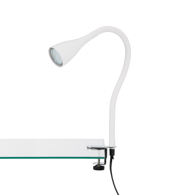 Led Klemmleuchte Elasti weiß Leselampe Klemmlampe Bettlampe - Briloner