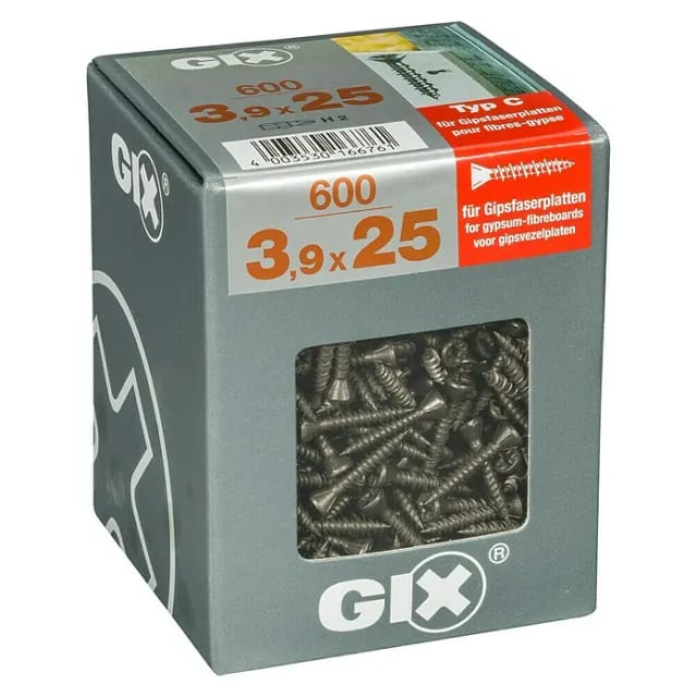 Spax - Schnellbauschrauben 3.9 x 25 mm ph 2 - 600 Stk. Schrauben