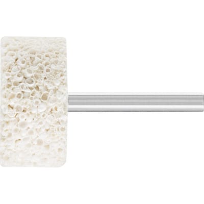 Rubber Schleifstift Zylinder ø 40x20mm Schaft-Ø 6 mm AH2 für Gummi - Pferd