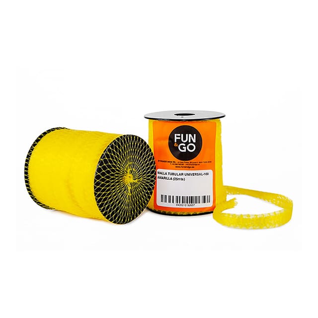 FUN&GO Gelbes Schlauchnetz 25 m.
