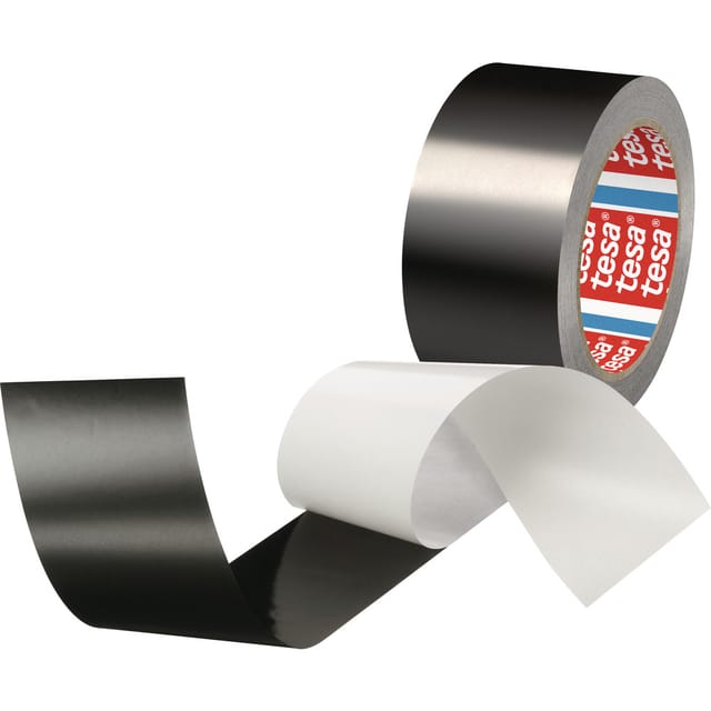 tesa 50577-00000-01 Aluminium-Klebeband Schwarz (matt) (L x B) 25 m x 50 mm 1 St.