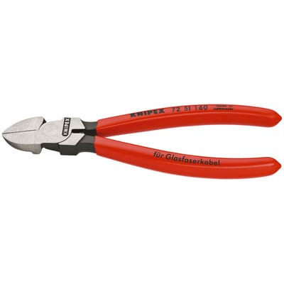72 51 160 Werkstatt Seitenschneider ohne Facette 160 mm - Knipex