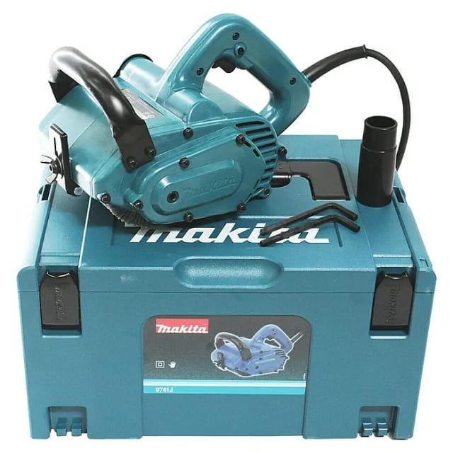 Makita - Bürstenschleifer 9741J zum Schleifen, Strukturieren, Säubern und Polieren