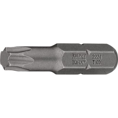 Bit 2224-T40 ∙ 5/16 Zoll (8 mm) Sechskant massiv ∙ Innen torx® Profil ∙ sw T40