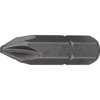 Bit 2217-PH2 ∙ 5/16 Zoll (8 mm) Sechskant massiv ∙ Kreuzschlitz Profil ph ∙ sw PH2