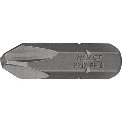 Bit 2217-PH3 ∙ 5/16 Zoll (8 mm) Sechskant massiv ∙ Kreuzschlitz Profil ph ∙ sw PH3