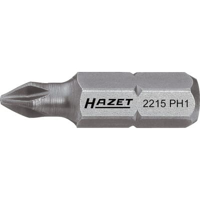 Bit 2215-PH4 ∙ 1/4 Zoll (6,3 mm) Sechskant massiv ∙ Kreuzschlitz Profil ph ∙ sw PH4