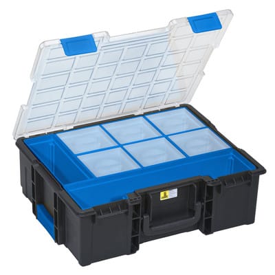 EuroPlus Pro k 44.144/8L Sortimentskoffer (b x h x t) 440 x 144 x 355 mm Anzahl Fächer: 8 In - Allit