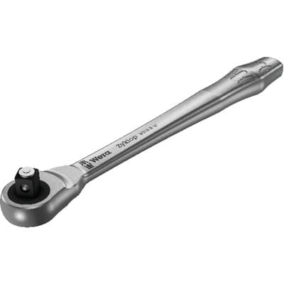 Durchsteck-Knarre 3/8' zyklop metal push - Wera