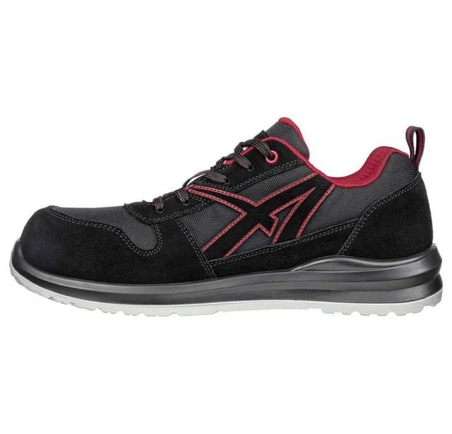 Clifton low src 648700210000043 Sicherheitsschuh S3 Schuhgröße (eu): 43 Schwarz, Rot 1 Paa - Albatros