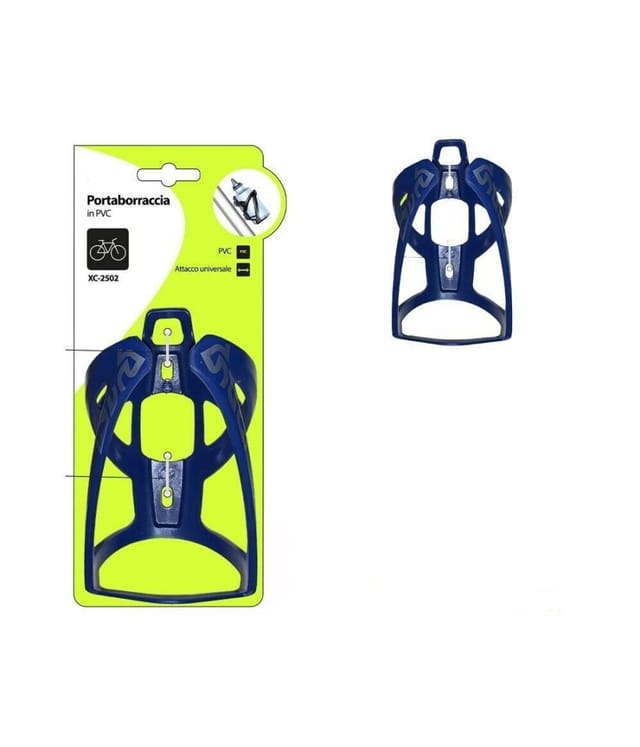 Trade Shop Traesio - Trade Shop - pvc universal wasserflaschenhalter für fahrrad XC-2502 -