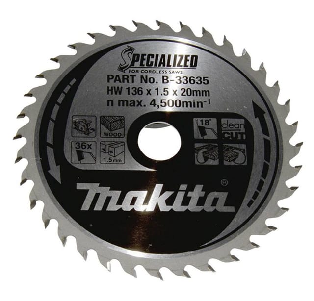 B-33635 specialized Sägeb.136x20x36Z - Makita
