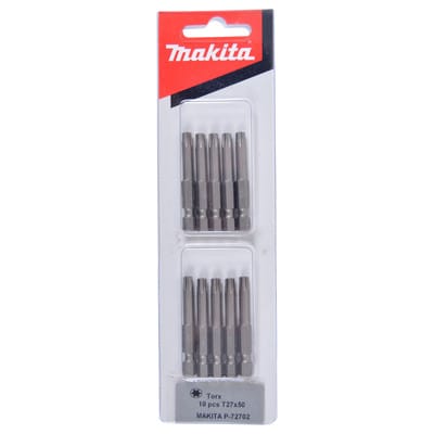 Bit T27x50 mm 10 St. - P-72702 - Makita