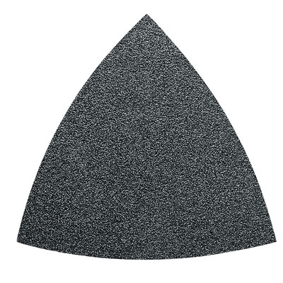63717090046 Deltaschleifpapier mit Klett, ungelocht Körnung (num) 240 Eckmaß 80 mm 5 St. - Fein