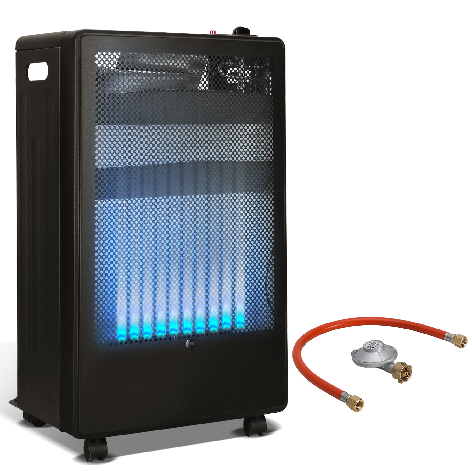 Wolketon Faltbare Gasheizung 3,8 Kw Mit Ods, Kippschutz Und Flammensicherung