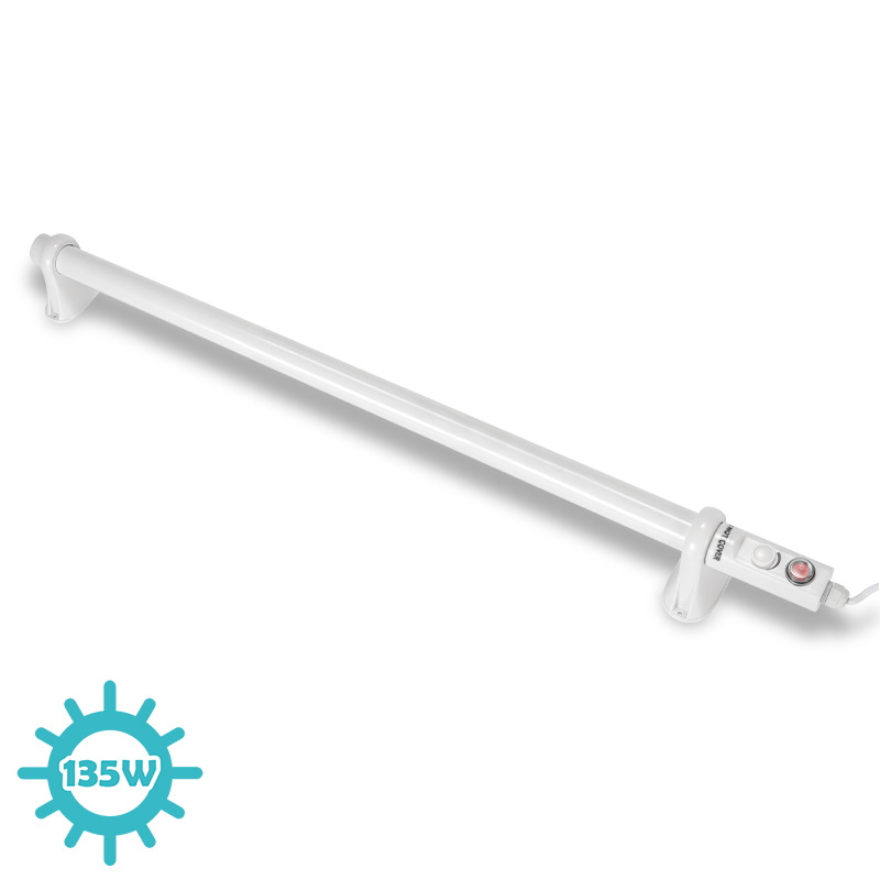 Wolketon 2er Set Gewächshausheizung Je 135 W, Rohrheizung 1000 Mm