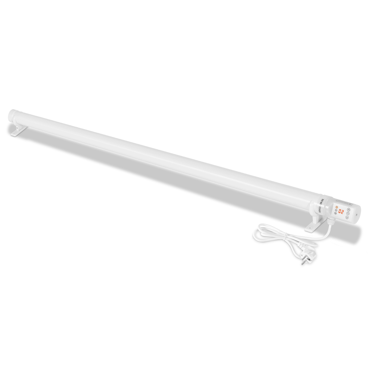 Wolketon 2er Set Gewächshausheizung Je 240 W Mit Timer, Rohrheizung 1250 Mm