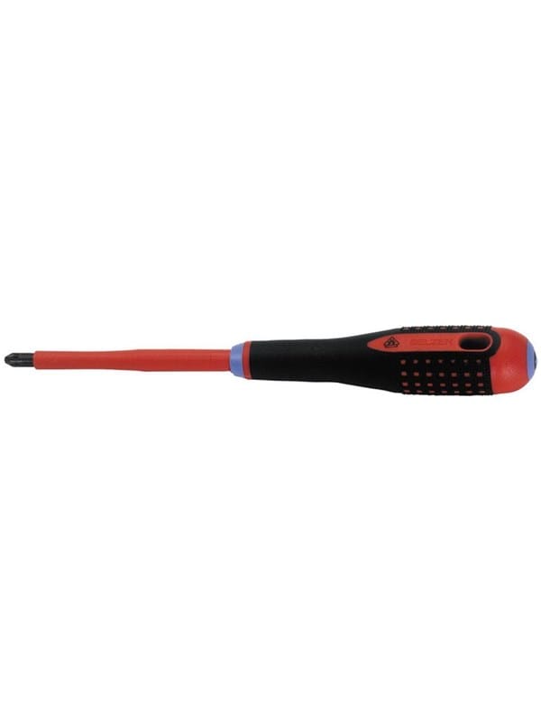 Banco ergo Isolierter Schraubendreher für Pozidriv-Schrauben mit 3-Komponenten-Griff, VDE-zertifiziert PZ3 x 36 mm x 150 mm - Bahco