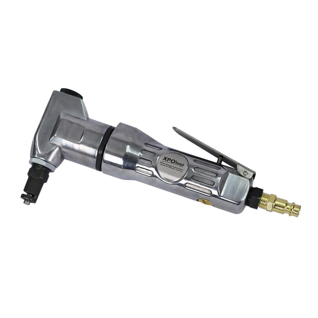 Wiltec Druckluft Blechschere 3500U/min Blechknabber bis 1,3 mm Schnitttiefe Blechnibbler 170l/min