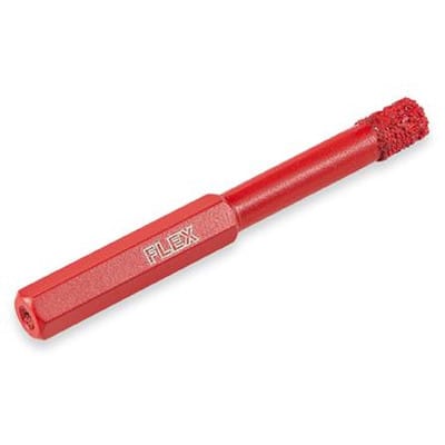 Flex - Diamant-Trockenbohrer DD-Dry D8X30 hex 386.294 für Fliesen Feinsteinzeug