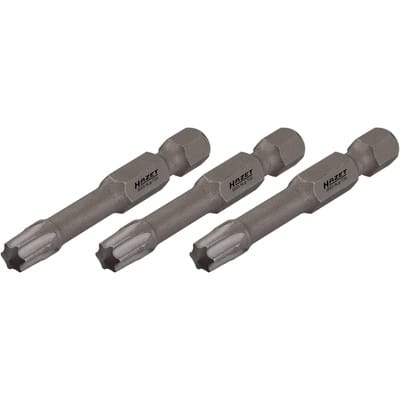 Schlag-, Maschinenschrauber-Torsions-Bits 2223SLG-T40/3 Sechskant massiv - Hazet