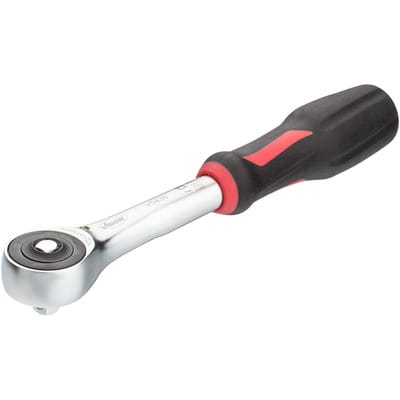 360° Drehgriff-Umschaltknarre ∙ V5436 ∙ 1/4 Zoll (6,3 mm) Vierkant massiv ∙ 176 mm