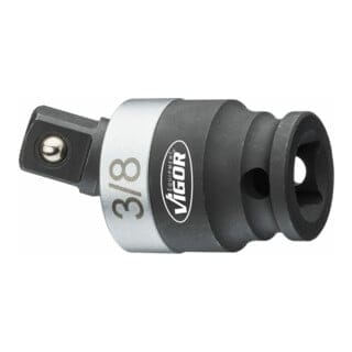 Schlagschrauber Gelenkstück ∙ V5505-3/8 ∙ 3/8 Zoll (10 mm) Vierkant hohl ∙ 3/8 Zoll (10 mm) Vierkant massiv