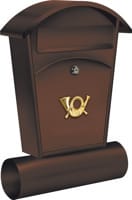 VOREL 78592 Briefkästen Stahl