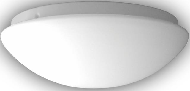 Deckenleuchte / Deckenschale rund, Opalglas matt, ø 35cm