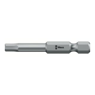 Bit zähhart 1/4 din 3126 E6,3 Innensechskant 8x50mm Wera
