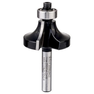 Viertelstabfräser 1/4, R1 9,5 mm, d 31,8 mm, l 16,2 mm, g 57 mm - Bosch