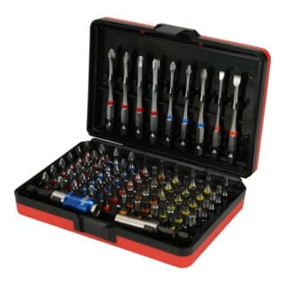 Ks Tools 1/4 TORSIONpower Bit-Box, 71-tlg