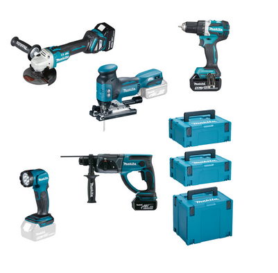 Makita - DLX5066TJ Akku Spezialset