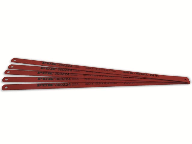 Hss Metall-Sägeblätter, tpi Z24100, 300 mm, 5 Stück - PUK