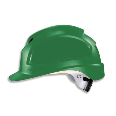 UVEX Schutzhelm pheos B-WR - Arbeitsschutz-Helm, Baustellenhelm, Bauhelm - EN 397 in verschiedenen Farben - Farbe:grün