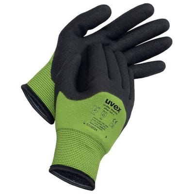 Uvex - Unilite Thermo Plus Cut c 60591 Winterschutzhandschuhe - 11 (xxl) - Schwarz / Grün