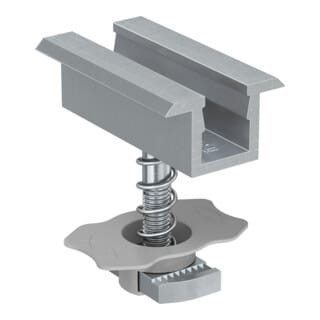 Mittelklemme vormontiert pm c 33-39 al 10 Stk - Fischer