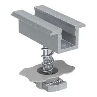 Mittelklemme vorm. pm c 28-34 Auminium 10 Stk - Fischer